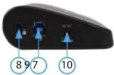 StarTech.com USB3SDOCKHDV - 側面 - 1