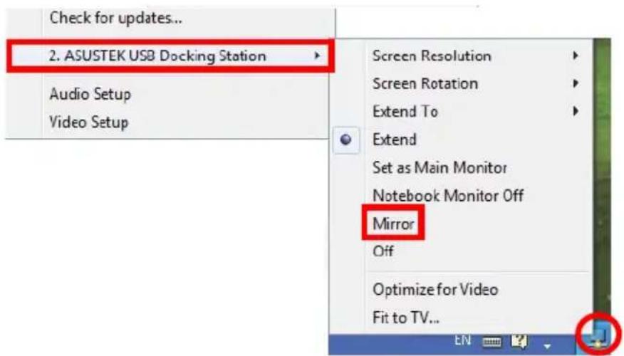 ASUS USB3.0_HZ1 - Pour obtenir un double de l'affichage de votre écran sur un moniteur externe : - 3