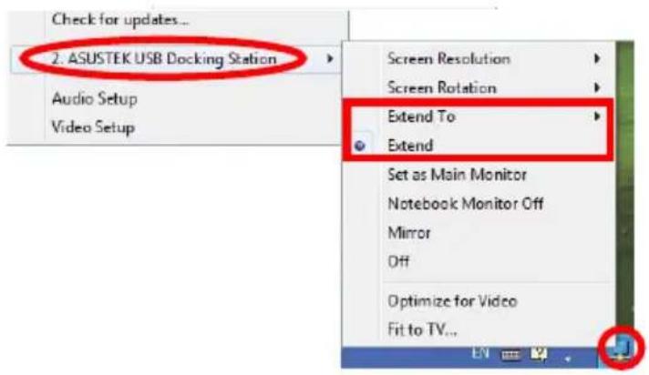 ASUS USB3.0_HZ1 - Per estendere il desktop su un monitor esterno: - 3