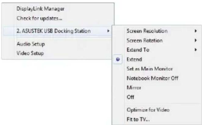 ASUS USB3.0_HZ1 - Nadzorovanje zaslona - 2