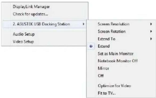 ASUS USB3.0_HZ1 - Contrôle de l'écran - 2