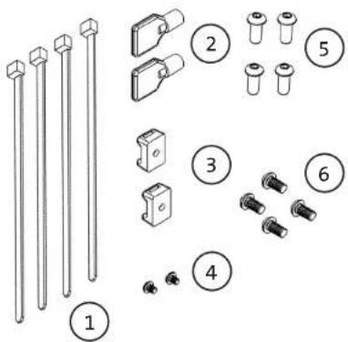 Havis DSDELL3013 - Hardware-Kit - 1