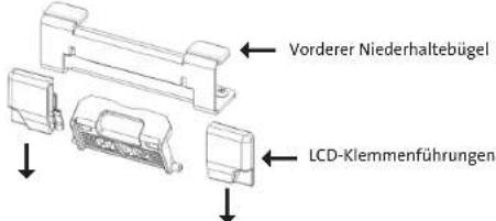 Havis DSDELL3013 - Entfernen der Klemme (optional): - 2