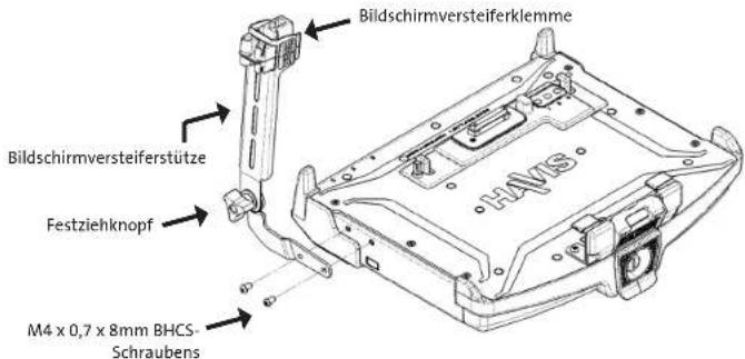 Havis DSDELL3013 - Installation der Bildschirmversteifung - 1