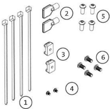 Havis DSDELL3013 - Kit de matériel - 1