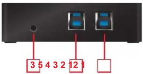 IOGEAR GUS434 - GUS434 (Vista posterior) - 1
