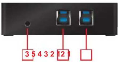 IOGEAR GUS434 - GUS434 (Rear View) - 1