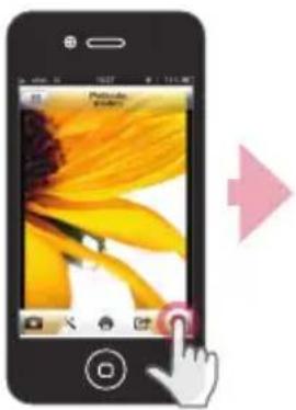 LG PD233 - Paramétrage de l'application Pocket Photo de l'iPhone - 1