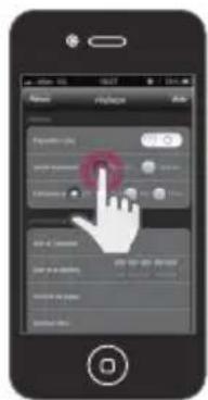 LG PD233 - Paramétrage de l'application Pocket Photo de l'iPhone - 2