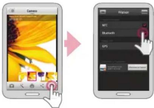 LG PD233 - Paramétrage de l'application - 2