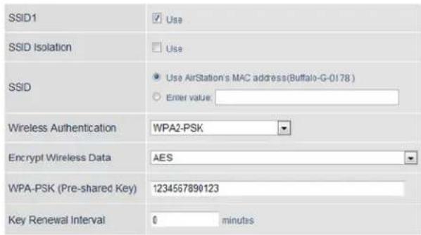 BUFFALO WHR1166D - SSID1 - 1