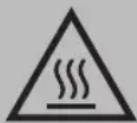 CLATRONIC BFS 3616 - AVERTISSEMENT : Surface chaude ! Vapeur d'eau chaude ! Risque de brûlures ! - 1