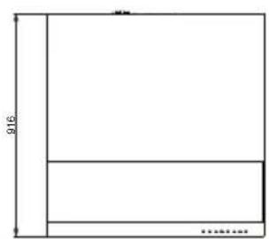BEKO CWB 9831 ANP - Wymiary - 1