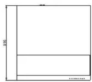 BEKO CWB 9831 ANP - Dimensions - 1