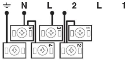 HOTPOINT CE6IFA.1 X F HA - 230V 1N~ H07RN-F 3x4 CEI-UNEL 35364 - 3