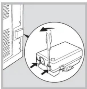 HOTPOINT CE6IFA.1 X F HA - Elektrische aansluiting Monteren voedingskabel - 1
