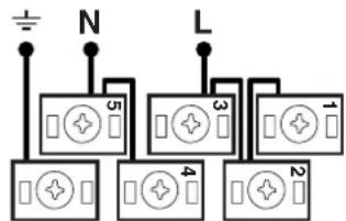 HOTPOINT CE6IFA.1 X F HA - 230V 1N~ H07RN-F 3x4 CEI-UNEL 35364 - 1