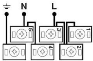 HOTPOINT CE6IFA.1 X F HA - 230V 1N~ H07RN-F 3x4 CEI-UNEL 35364 - 1