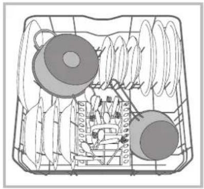 HOTPOINT LFF 8M132 EU - Panier inférieur - 1