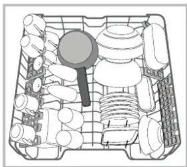 HOTPOINT LFF 8M132 EU - Geschirrspuler-Oberkorb - 1