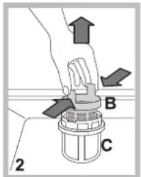 HOTPOINT LFF 8M132 EU - Cistenie filtrov - 2