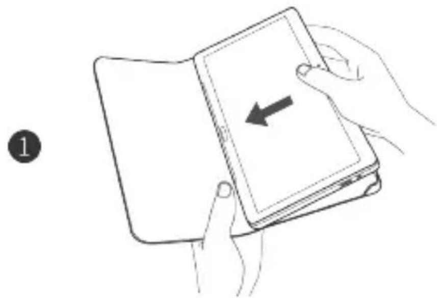 HUAWEI MEDIAPAD M2 10.1 - Copertina pieghevole di protezione (accessorio opzionale) - 1