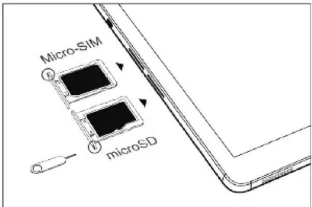 HUAWEI MEDIAPAD M2 10.1 - Einsetzen der Karte - 1