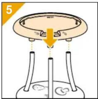 PHILIPS HD4486 - Sadan samles apparatet. - 5