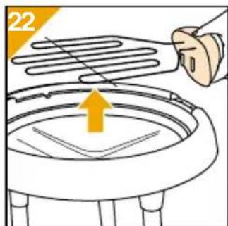 PHILIPS HD4486 - Endast for typ HD 4437/87 - 7