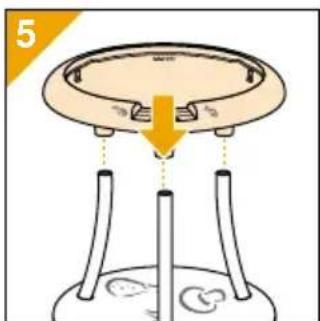 PHILIPS HD4435 - Montagem - 5