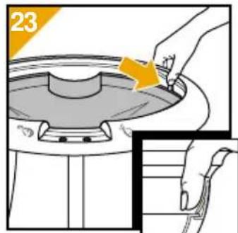 PHILIPS HD4435 - Endast for typ HD 4437/87 - 8