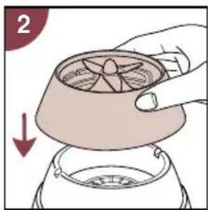 PHILIPS Cucina 3 in 1 HD2430 - Montering - 1