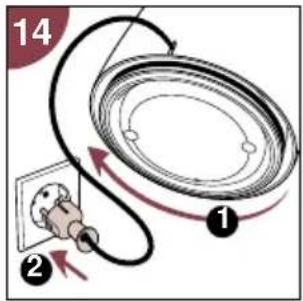 PHILIPS Cucina 3 in 1 HD2430 - SCOMPARTO PER IL CAVO - 1