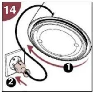 PHILIPS Cucina 3 in 1 HD2430 - Kabelaufwicklung - 1