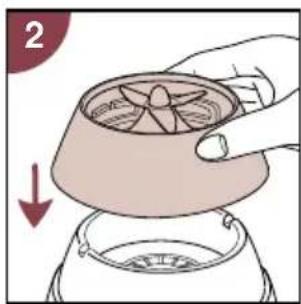 PHILIPS Cucina 3 in 1 HD2430 - Assembly - 1