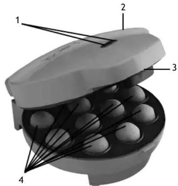 INVENTUM Popcake PC12 - Ingrédients - 1
