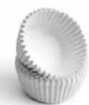 INVENTUM Cupcake CC 08 - Moules en papier pour cakes - 1
