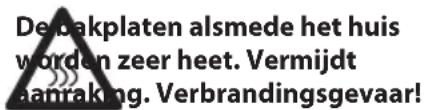 Cloer 1621 - Veiligheidsvoorschriften voor het oublie ijzer - 1