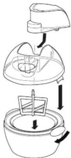BESTRON DHY1705 - FUNKTION - ZUBEREITUNG VON EIS - 1