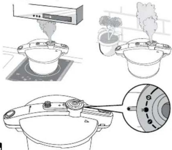 FAGOR Chef XTRA - РАБОТА СКОРОВАРКИ ПОД ДАВЛЕНИЕМ - 7