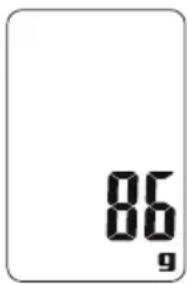 86 g