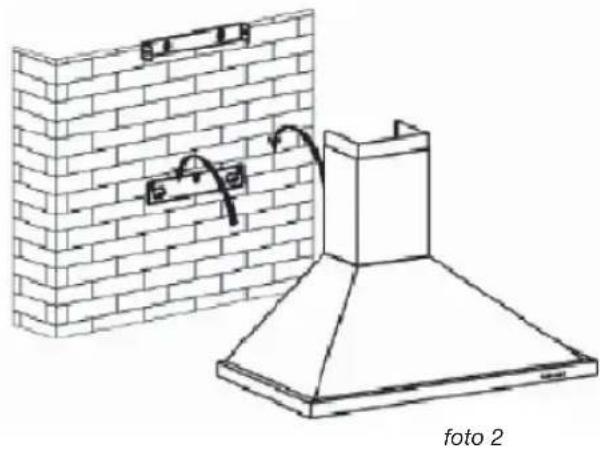 FAGOR 9 CFD 60 X - Fijación en la pared: - 2