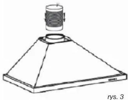 FAGOR 9 CFD 60 X - Montaż na scianie: - 3