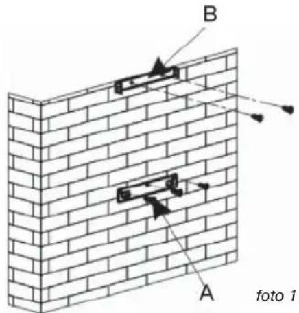 FAGOR 9 CFD 60 X - Fissaggio a parete: - 1