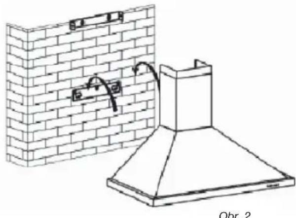 FAGOR 9 CFD 60 X - Upevnéni na zed: - 2