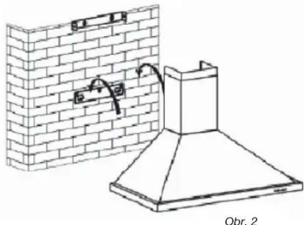 FAGOR 9 CFD 60 X - Uchytenie na stenu: - 2