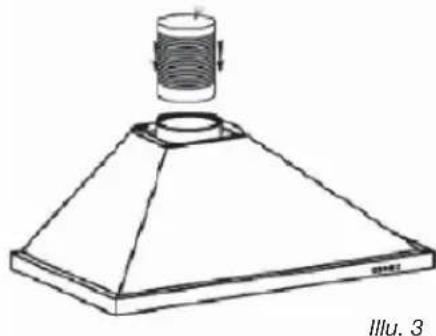 FAGOR 9 CFD 60 X - Montering pa væggen: - 3