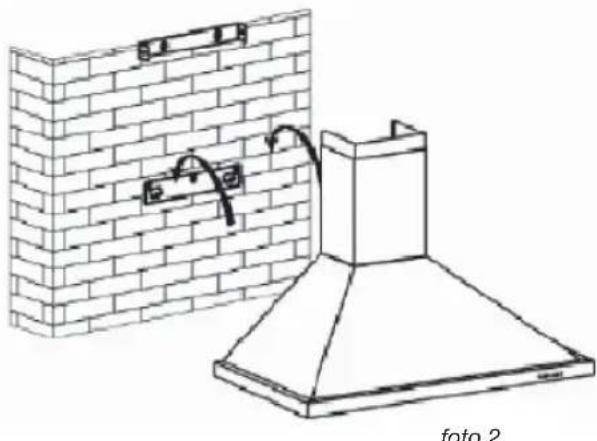 FAGOR 9 CFD 60 X - Fissaggio a parete: - 2