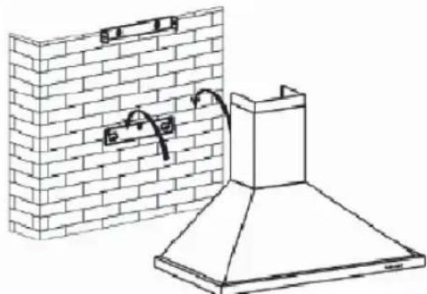 FAGOR 9 CFD 60 X - Fixation au mur : - 2