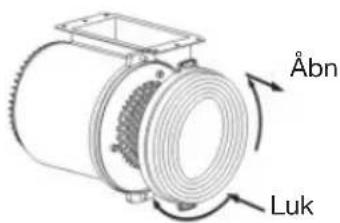 FAGOR 9 CFM 90 N - - INSTALLATION AF KULFILTRET (VALGFRIT), SE ILLUSTRATION 8 - 2
